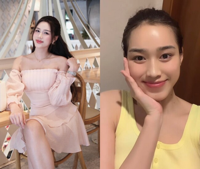 Làn da căng bóng, tươi trẻ của Hoa hậu Đỗ Thị Hà khiến dân tình xuýt xoa.