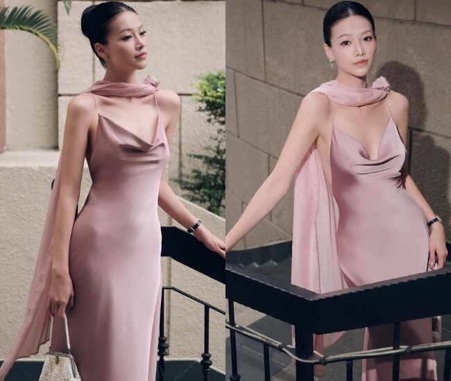 Thời trang của Phương Khánh luôn khiến dân tình xuýt xoa vì không cần phối đồ cầu kỳ. Chỉ với những item cơ bản, cô vẫn tạo nên tổng thể sang ngầm, thanh lịch, trẻ trung và rất dễ học theo trong đời sống hằng ngày.