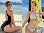 Thời trang - Người đẹp phim giờ vàng chăm diện đồ tắm 2 mảnh bé xíu