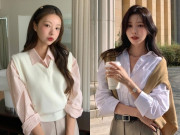 Thời trang - Sơ mi và áo len "cực hợp" mùa lạnh, 4 kiểu này khiến mọi cô gái đều mê mẩn mà chẳng cần nghĩ nhiều