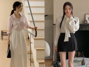 Thời trang - Chân váy siêu tôn dáng khi phối cùng áo sơ mi: 4 "cặp bài trùng" này đảm bảo thanh lịch, cuốn hút khỏi bàn