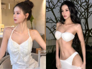 Đẹp - Gái xinh trường Ngoại thương khiến Hồ Ngọc Hà "đối đầu" Thanh Hằng, thân hình đẹp như tạc tượng, mặc ngắn cũn khoe cơ bụng số 11