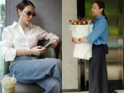 Thời trang - Đàm Thu Trang được khen mix đồ "đơn giản mà sang"