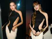 Thời trang - Hồ Ngọc Hà ghi điểm khi "đụng" váy trăm triệu đồng với Lisa