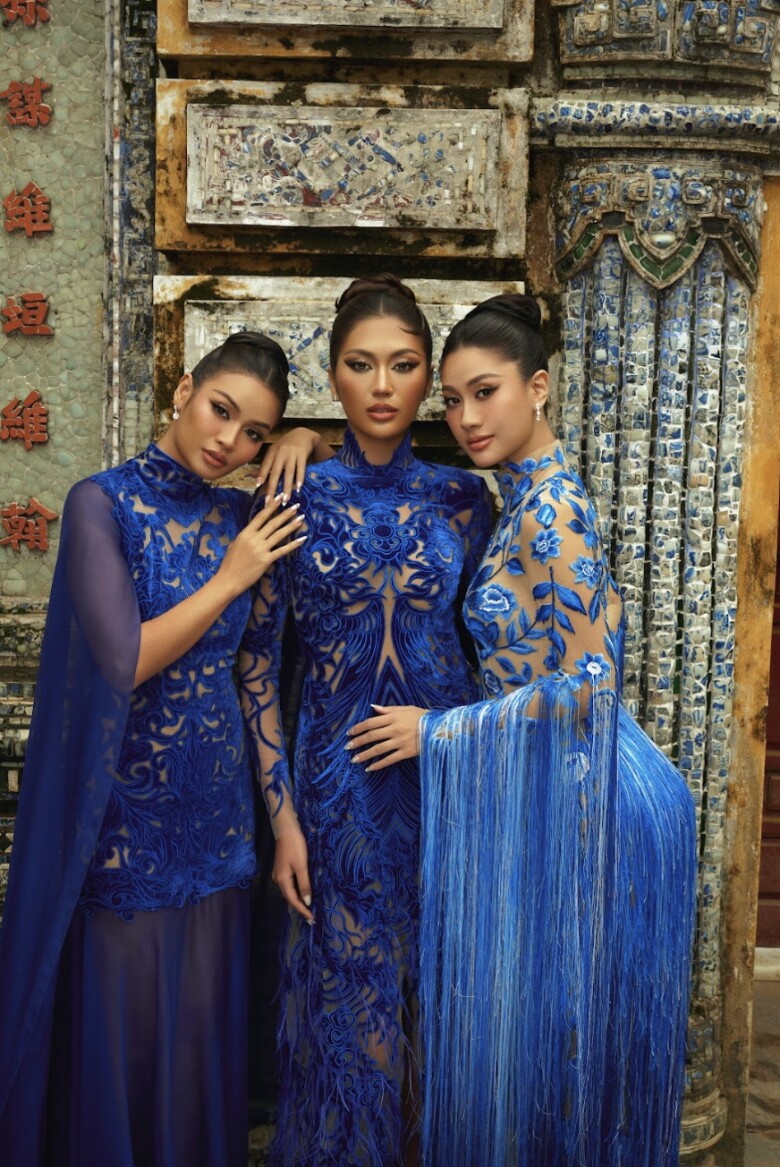 Hoa hậu Phương Linh đọ sắc bên Top 2 Miss Cosmo 2024.