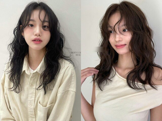 Tóc xoăn lửng có độ dài vừa phải, gọn gàng và dễ kiểm soát. Các lọn xoăn nhẹ giúp tóc bồng bềnh, nữ tính mà không tốn nhiều thời gian chăm sóc.