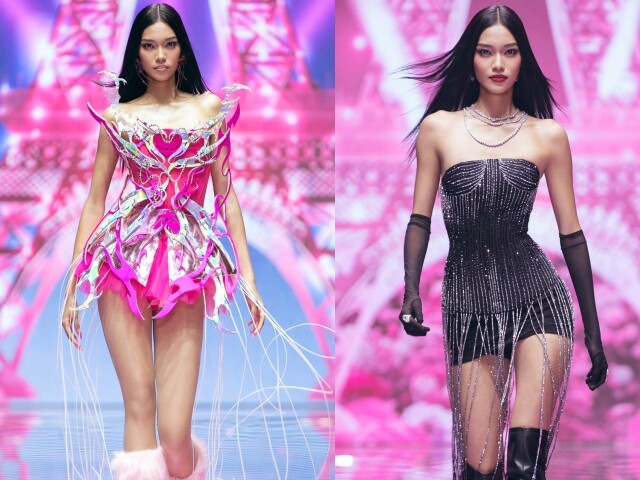 Mai Hoa trong đêm Chung kết Vietnams Next Top Model 2025.