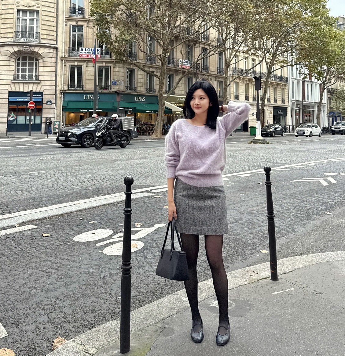 Nhờ công thức 2 quần - 2 váy, tôi mang giày bệt mà dáng vẫn gọn gàng, tổng thể trông cao ráo hơn hẳn - 9