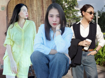 Ở biệt thự bề thế, lái siêu xe trăm tỷ, vợ Cường Đô La khéo mặc kiểu áo tưởng đơn giản mà lại "chanh sả" chuẩn phu nhân hào môn 