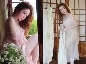 Elly Trần diện váy "xuyên thấu" khẳng định sức hút chưa bao giờ giảm nhiệt