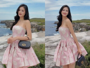 Ý Nhi gây sốt với nhan sắc rạng rỡ khi du học Australia