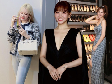 Mỹ nhân lấy nam MC giàu nhất nhì Việt Nam có "kho đồ hiệu" như cửa hàng, cứ buồn là chồng tặng túi trăm triệu