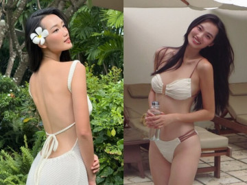 Body gợi cảm nhìn phát mê của Á hậu Quỳnh Anh