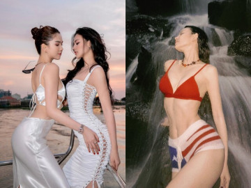 Mỹ nhân Gia Lai kế nhiệm Ngọc Trinh đeo dây chuyền 20 tỷ đi sự kiện, toàn mặc hiểm hóc khoe dáng căng đét