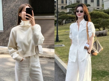 Mùa lạnh đón đầu xu hướng diện quần trắng nhờ 4 công thức này, hội chị em vừa mặc ấm lại trẻ trung hơn tuổi 