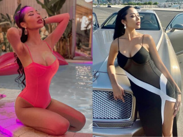 Nữ tiếp viên hàng không từng yêu Kim Lý, chỉ hẹn hò với người có 40 tỷ, chuộng mốt hở bạo khoe dáng bốc lửa