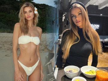 Hoa hậu đẹp nhất thế giới eo nuột nà sau 2 tháng sinh con: Chăm ăn bữa sáng từ 3 nguyên liệu đầy ắp collagen