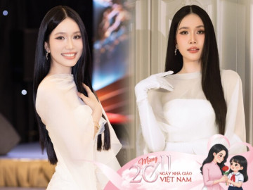 Á hậu Phương Anh: “Chồng là hậu phương vững chắc giúp tôi yên tâm giảng dạy”