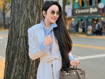 Trang phục vừa ấm vừa đẹp của sao Việt khi vi vu mùa lạnh