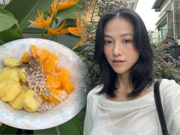 Hoa hậu Phương Khánh 30 tuổi vẫn trẻ đẹp như gái 20 nhờ bữa sáng không thịt, ưu ái đúng 4 nguyên liệu này