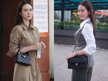 Đồ hiệu tiền tỷ của Phan Minh Huyền trong "Cách em 1 milimet"