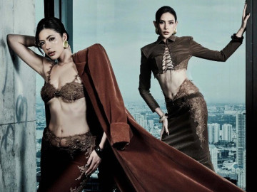 Minh Tú, Võ Hoàng Yến mặc hở đọ body