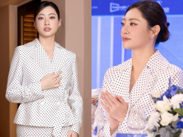 Lương Thùy Linh với gương mặt bầu bĩnh gây sốt mạng xã hội