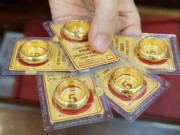 Tin tức - Sáng 25-10, giá vàng nhẫn lại vượt vàng miếng SJC