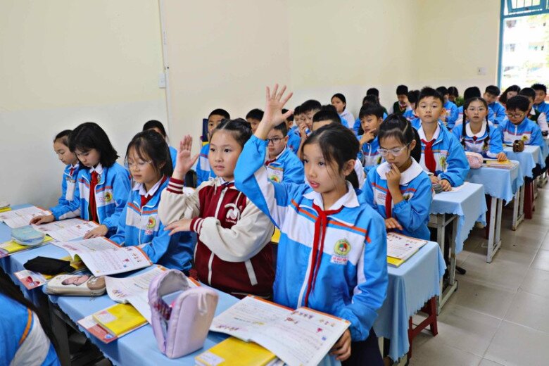 Học sinh Trường Tiểu học Lê Quý Đôn, Lâm Đồng.