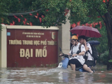 Ứng phó sau bão số 11: Hà Nội yêu cầu các trường linh hoạt điều chỉnh kế hoạch dạy - học