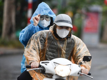 Điểm danh những nơi sẽ lại có mưa rất to do không khí lạnh tràn về