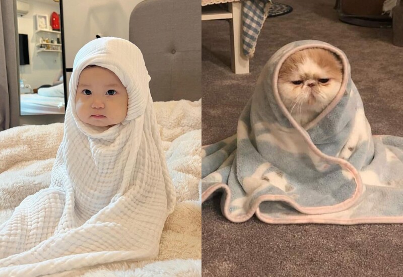 Trẻ em là lứa tuổi có muôn hình vạn trạng, biểu cảm của trẻ khiến không ít người lớn thích thú vì vừa dễ thương, lại hài hước. Loạt ảnh "cặp sinh đôi" trẻ em và con vật ăn khớp nhau đến từng trạng thái sẽ làm CĐM được dịp "cười điên".