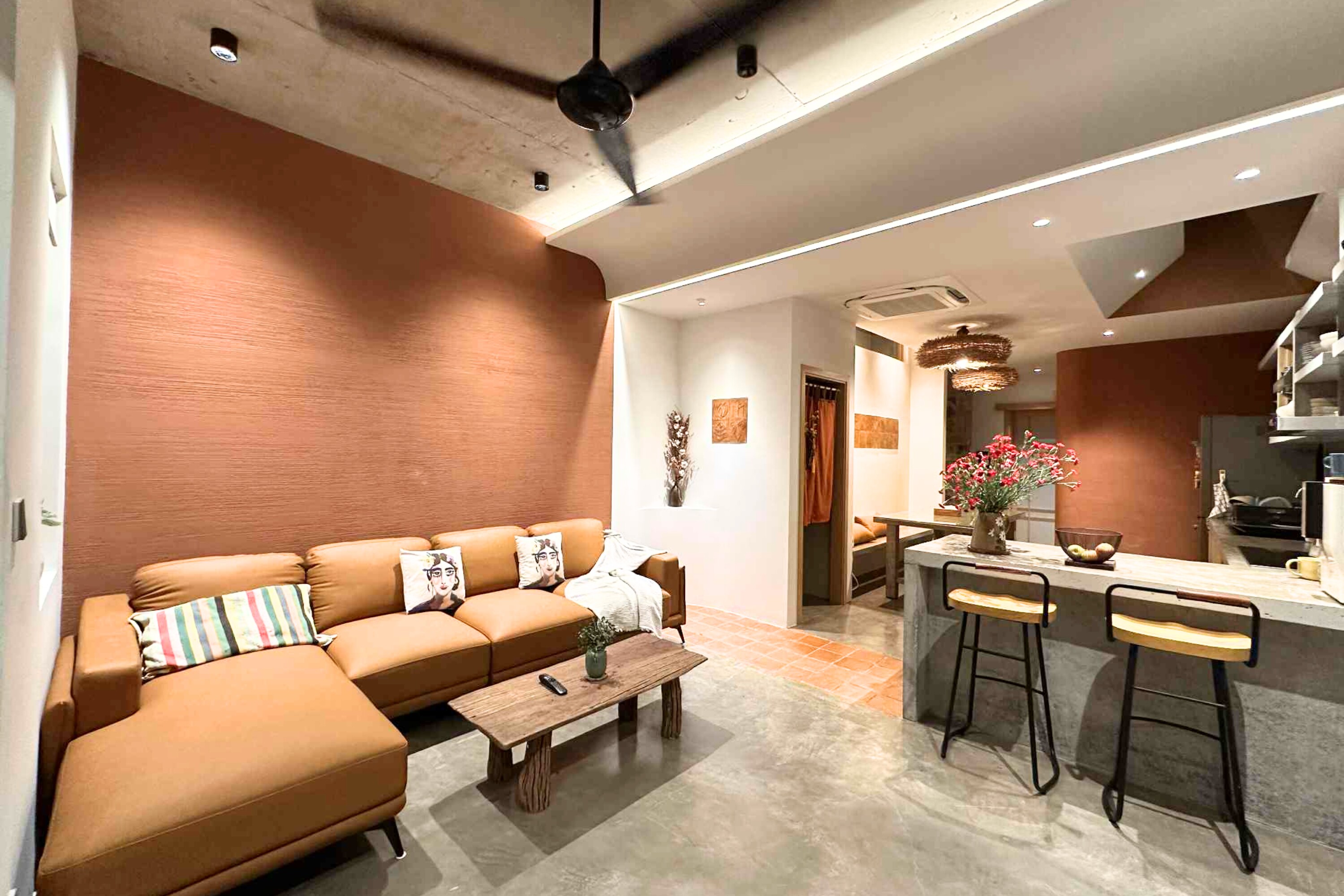 10 năm rời Bắc vào Nam lập nghiệp, cặp vợ chồng 8X xây căn nhà 4 tầng, kết hợp phong cách hiện đại truyền thống cực đẹp - 5