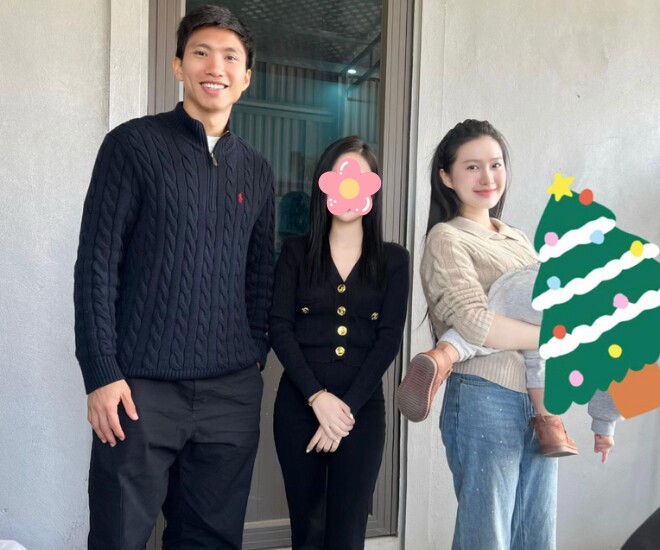 Bà xã Đoàn Văn Hậu gây chú ý với mặt mộc quá xinh (Ảnh: TikTok Lộc Baby).