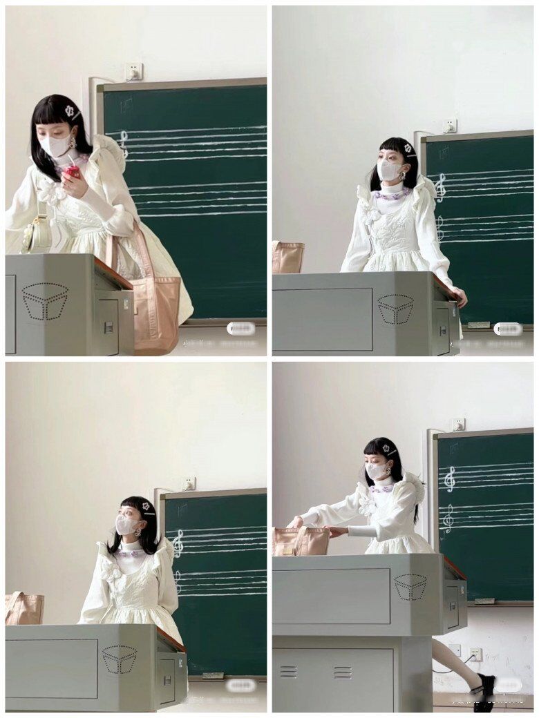 Cô giáo cấp 3 “gây sốt” MXH với 1001 trang phục đi dạy mỗi ngày, xinh như Hoa hậu - 1