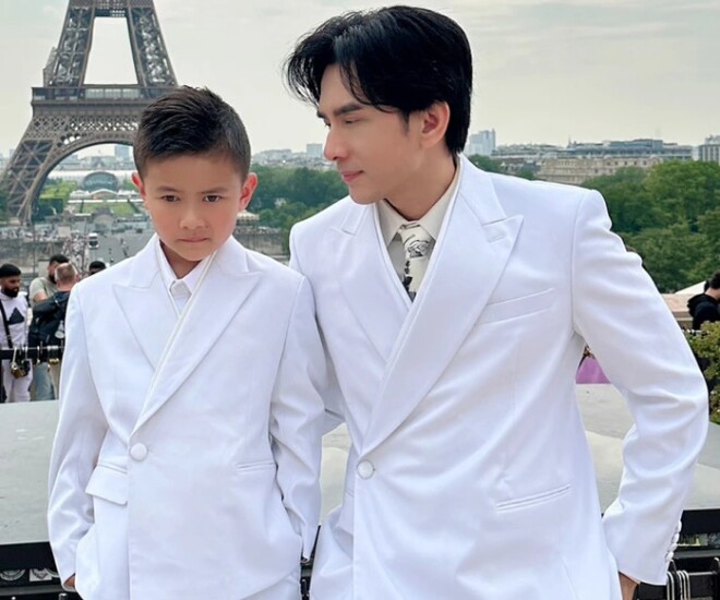 Con trai Đan Trường 8 tuổi được mẹ cho làm chủ công ty ở Campuchia, nhìn lĩnh vực kinh doanh ai cũng nể - 1