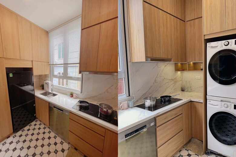 Dọn về căn nhà 3 tầng sống với bố mẹ chồng, nàng dâu Hà Nội tự phá vỡ, “thay áo mới” lại cho tổ ấm rất xinh - 8