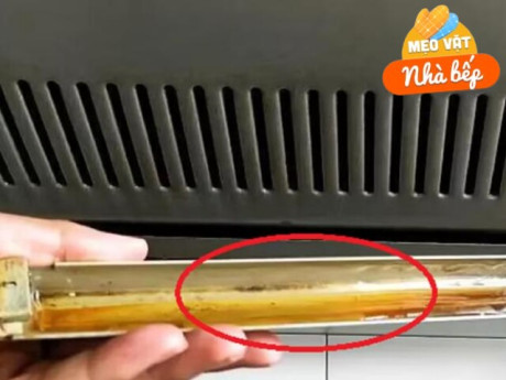 Đừng vứt dầu thải trong máy hút mùi đi mà phí, chỉ một giọt có thể giải quyết nhiều rắc rối trong nhà