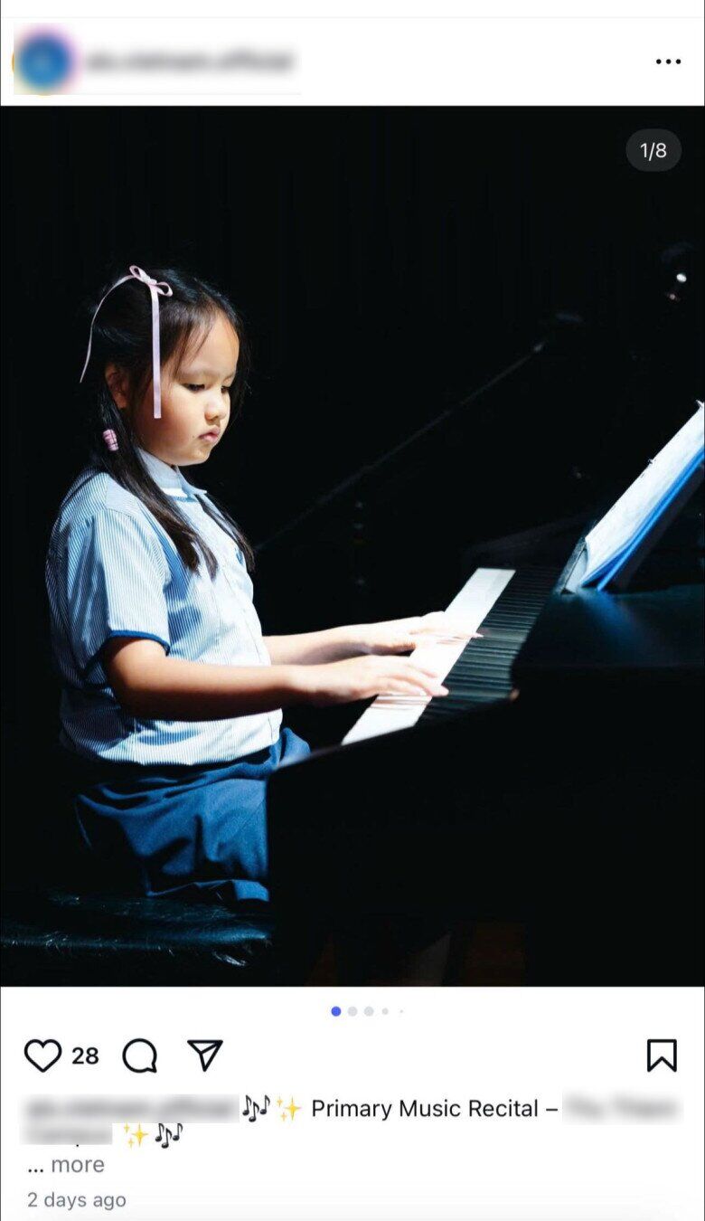 Học quốc tế 700 triệu, con gái Phan Như Thảo giỏi chơi piano, vẽ đẹp, ngoại ngữ tốt, học sinh nổi bật ở trường - 3