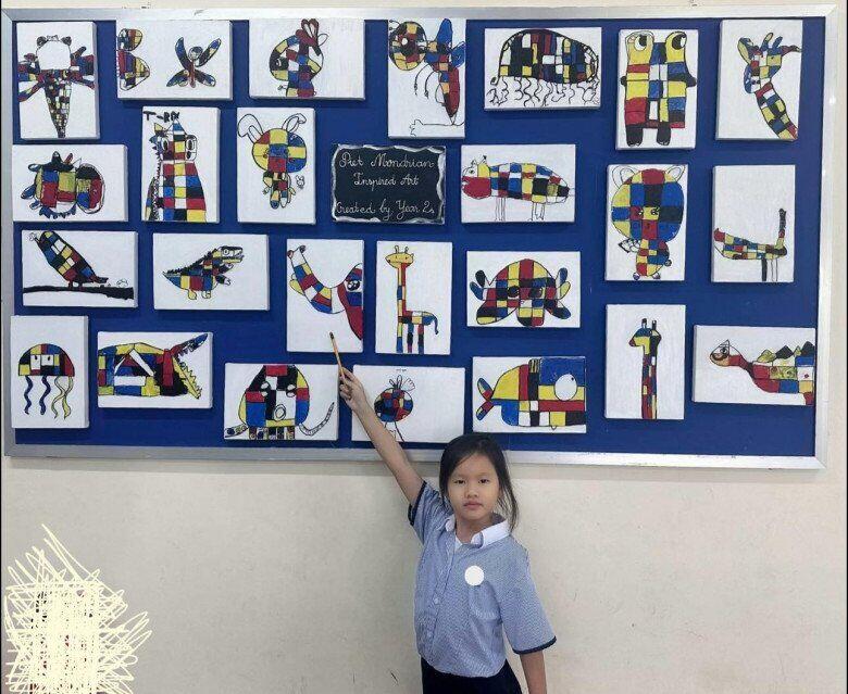 Học quốc tế 700 triệu, con gái Phan Như Thảo giỏi chơi piano, vẽ đẹp, ngoại ngữ tốt, học sinh nổi bật ở trường - 4