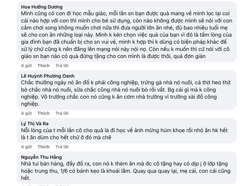 Cô gửi quà sinh nhật cho con, mẹ chụp ảnh đăng lên mạng chê đồ công nghiệp, amp;#34;có lần nôn sạchamp;#34; - 3