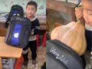 Yêu con - Bé trai vùng cao vác món quà 3kg đến trường tặng cô giáo, ai nhìn cũng "tan chảy" vì quá đáng yêu