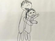 Yêu con - Cho con gái đi học vẽ để phát triển năng khiếu, tình cờ phát hiện bức tranh trong cặp con, người mẹ toát mồ hôi lạnh