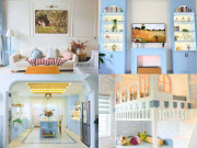 Nhà đẹp - Cặp vợ chồng 8X Đà Nẵng chi 7 tỷ đồng xây biệt thự phủ màu xanh bầu trời, phong cách thơ mộng ai nhìn cũng mê