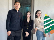 Yêu con - Cô gái khoe ảnh chụp ở quê đứng giữa Đoàn Văn Hậu và Doãn Hải My gây chú ý, mẹ bỉm được khen quá xinh