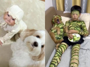 Yêu con - Loạt ảnh các "cặp song sinh" không chung dòng máu, nhưng giống hệt nhau khiến nhiều người cười bò