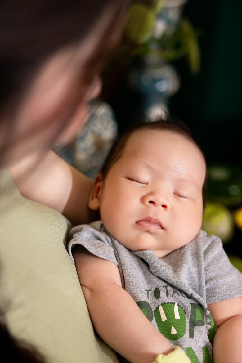 Nữ diễn viên sinh con thứ 2 với đồng nghiệp, làm mâm cúng đầy tháng cho quý tử tuyệt đẹp, hơn nhiều sao Việt - 9