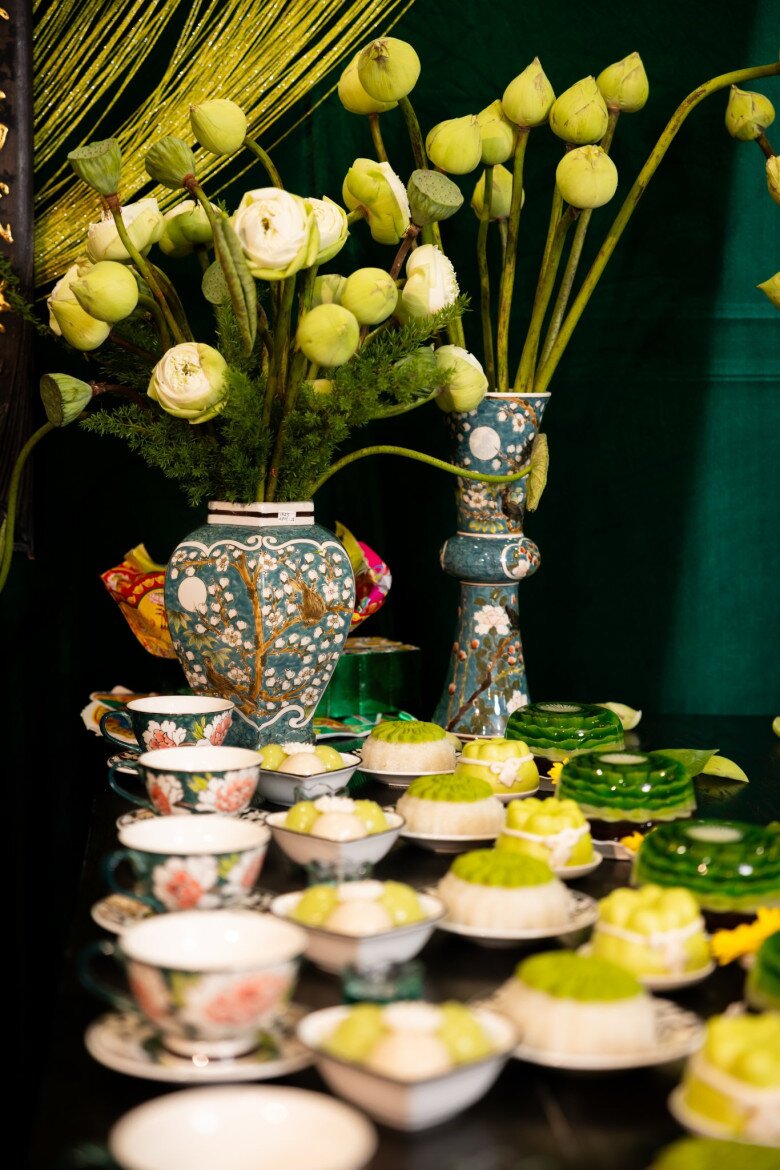 Nữ diễn viên sinh con thứ 2 với đồng nghiệp, làm mâm cúng đầy tháng cho quý tử tuyệt đẹp, hơn nhiều sao Việt - 6