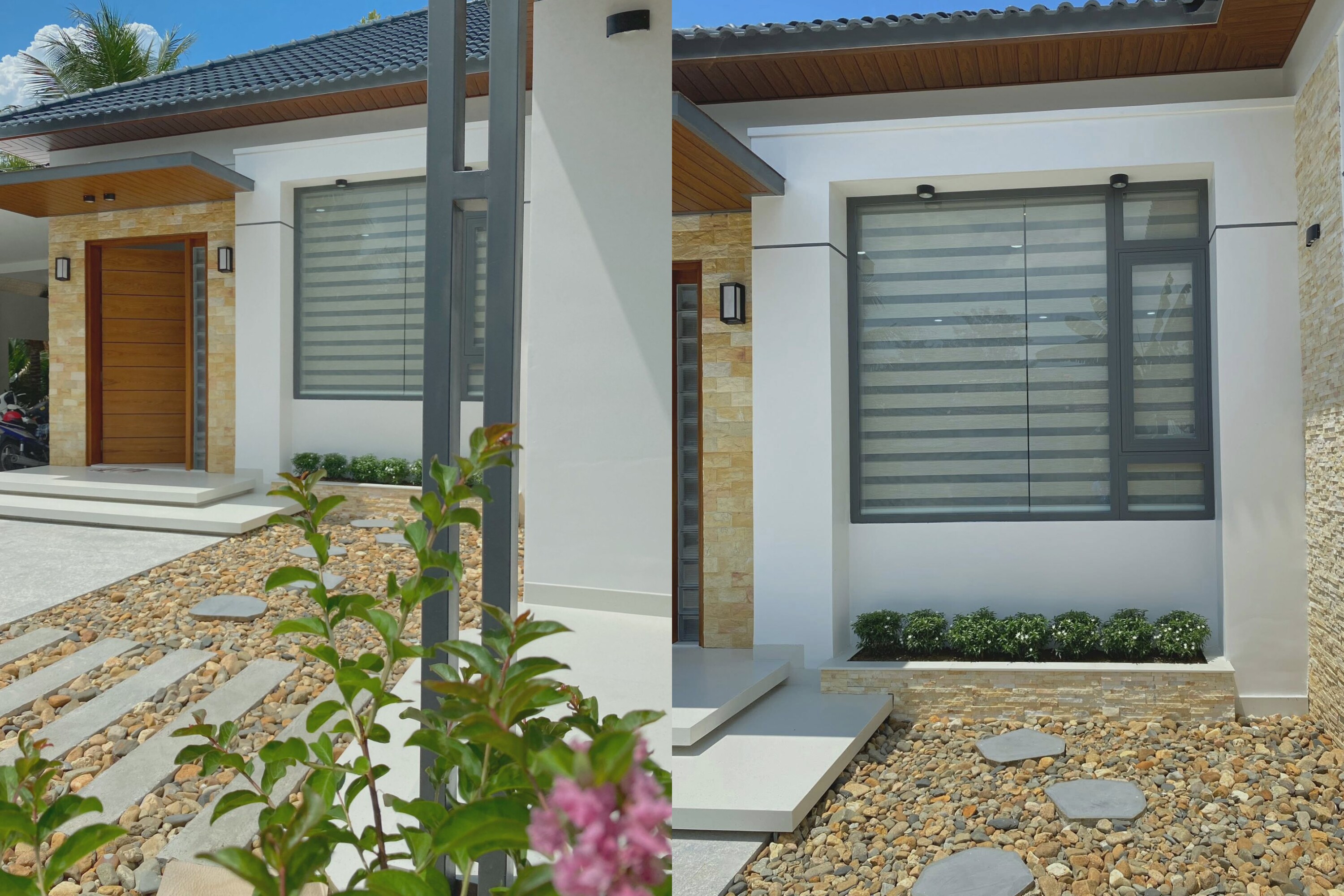 Mẹ đảm Nha Trang tiết kiệm nhiều năm xây được căn nhà sân vườn 2 tỷ, rộng 135m2, thiết kế đơn giản nhưng có gu - 2