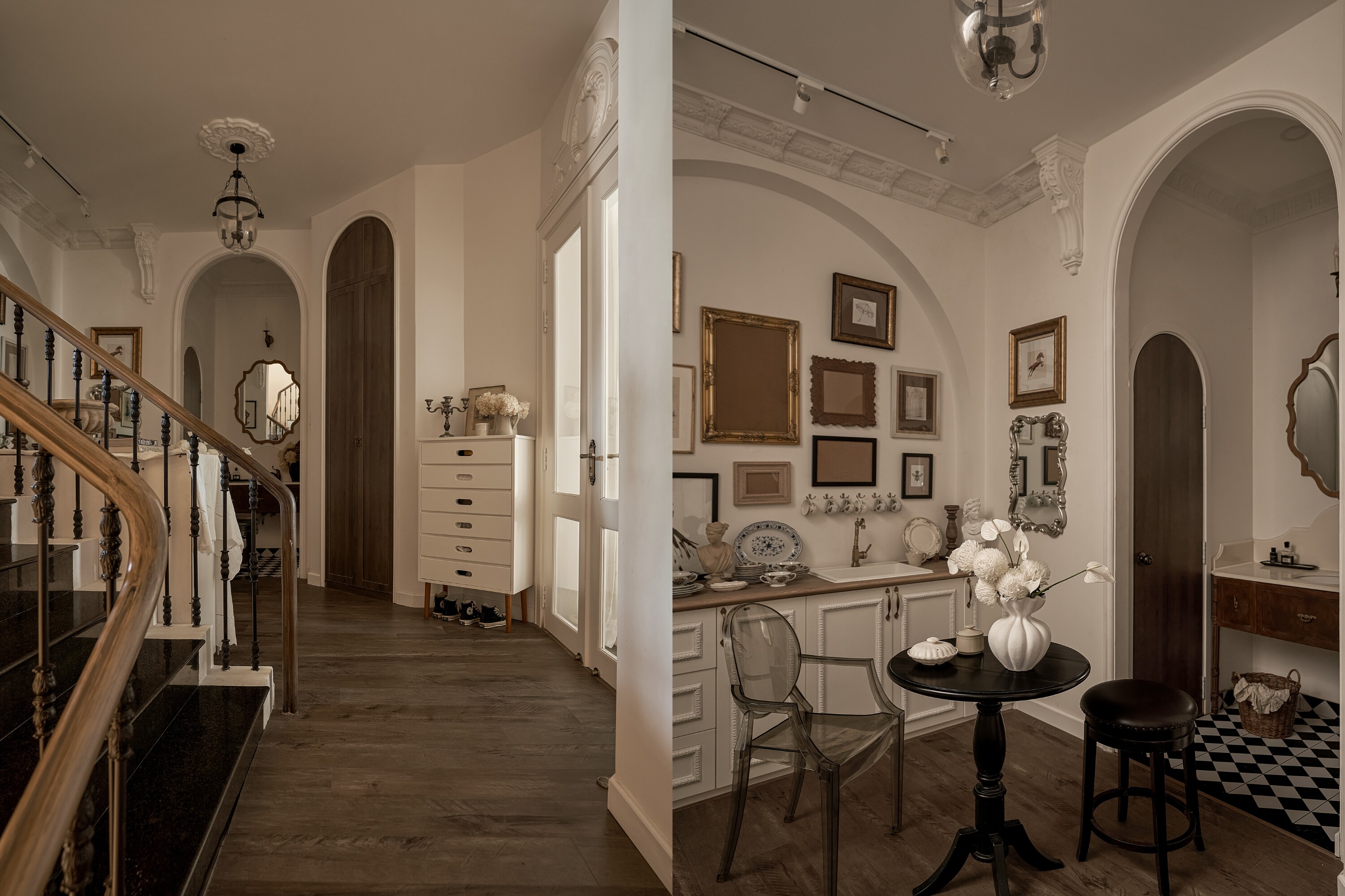 Vợ chồng Hà Nội tiết kiệm tiền xây căn biệt thự tựa Châu Âu thu nhỏ, phủ màu trắng sang trọng, đẹp hút mắt - 12